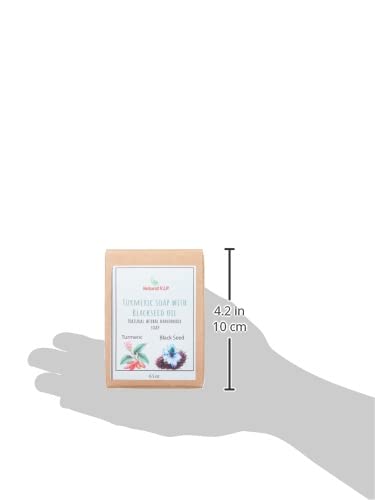 Miniatura 9 de Barra de jabón de cúrcuma vegana hecha a mano para manchas oscuras e iluminación de la piel