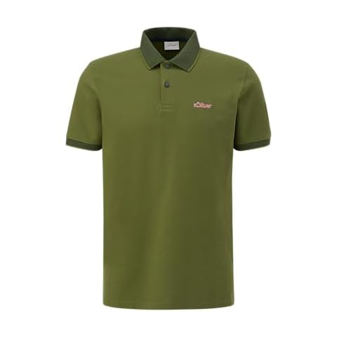 s.Oliver Men's Green Polo Shirt 2153003 Cover