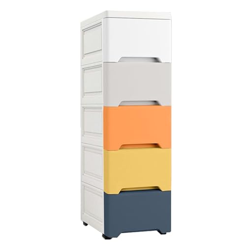 Cajonera apilable de plástico, organizador de 3 niveles para armario, baño, maquillaje, contenedor versátil para organización del hogar