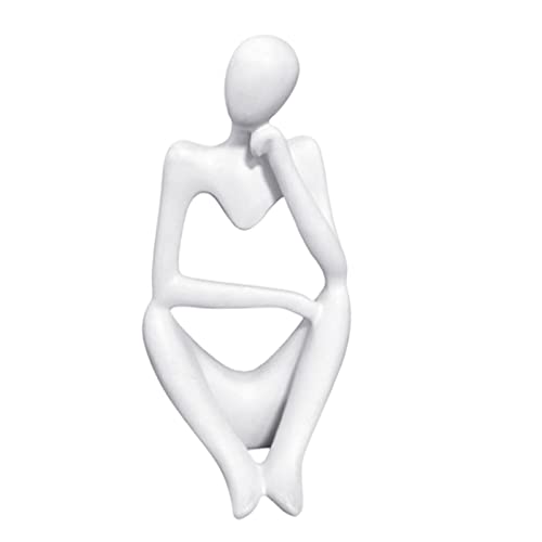 樹脂思想家アートワーク現代抽象芸術的ギフト用本棚飾り右手を使用 右手を使う 24x15x9 cm