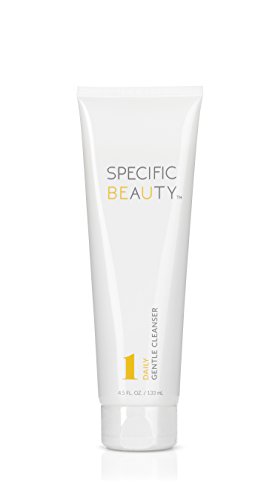 Specific Beauty – Daily Gentle Cleanser Sulfate Free Non-Foaming, Light Fragrance, Removes Oil & Dirt Cleans Pores Daily Use Wash Made for Fair, Medium, Black Dark Ethnic Skin Tones – 4.5 Oz