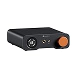 Fosi Audio ZH3 Full Balanced HiFi Vorverstärker, DAC Kopfhörerverstärker mit AKM4493SEQ XMOS XU316 PCM 768kHz für Verstärker, USB/Optical/COAX/RCA/12V Trigger Eingang, XLR/RCA/4.4mm/6.35mm Ausgang