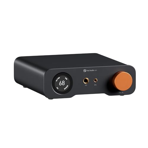 Fosi Audio ZH3 DAC Headphone Amp, Fully Balanced Preamp with
