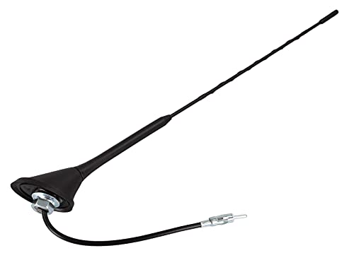 Antenne universelle 16V AM/FM pour radio de voiture noire