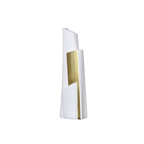 Vase doré moderne de 29cm pour décoration de table de salon - 2