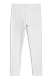 Khanomak Kids Girls full Length Cotton Leggings Tights pants (Sizes 2T- 12 Yrs)