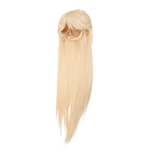 PATKAW Peluca Banda Women Traje Cosplay Humano Dama Golden Alambre De Alta Temperatura