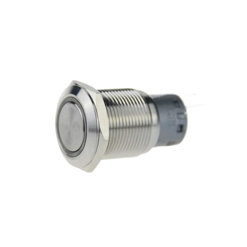 Interrupteur réinitialisation 19mm étanche et antirouille avec éclairage bleu - 6