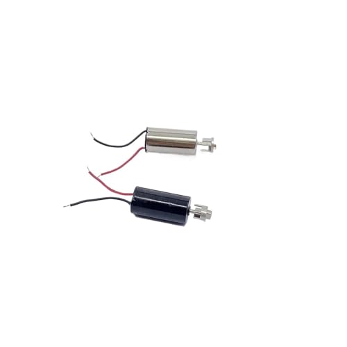 RUOHARD DC6V-12V 40000rpm 高速 NdFeB 小型ミニ 6mm*12mm コアレスモーター おもちゃの電車車モデル用(6V Black)
