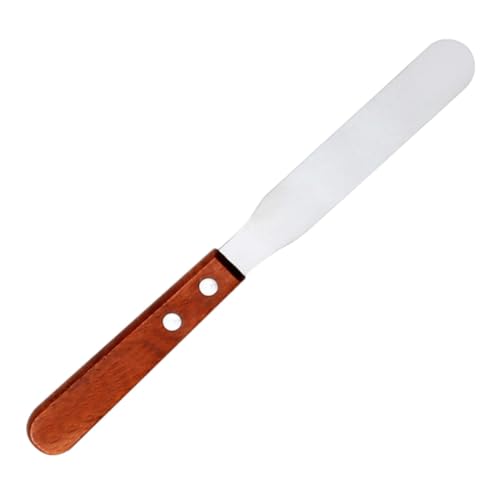 BESPORTBLE Aplicador Varios estilos de Cera para Depilación Corporal Mango de Madera y Acero Inoxidable, Herramienta Práctica y Ligera para Uso en Casa y Salones de Belleza