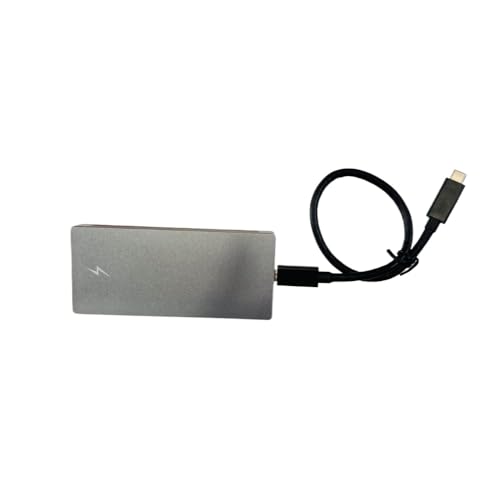 Caja externa aluminio para SSD M.2 NVMe 2280 USB4 40Gbps miniatura 4