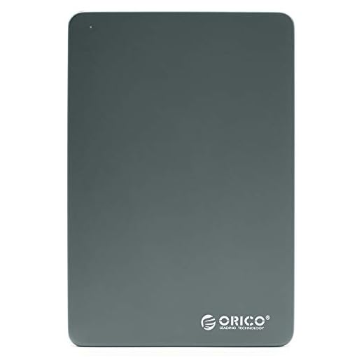 ORICO 500 GB 2,5 tum extern bärbar hårddisk USB3.0 MD25U3 extern bärbar hårddisk PC bärbar dator dator mac ps4 Xbox one hårddisk USB lagring kompatibel med Windows Mac OS Linux- Darkgrey