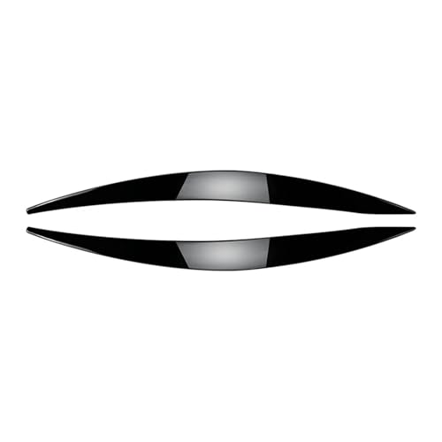 Cache-phares en fibre de carbone noir pour Ford Focus MK4 au profil aérodynamique