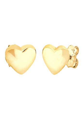 Preisvergleich Produktbild Elli Ohrringe Damen Ohrstecker Herz Motiv Trend aus 925 Sterling Silber