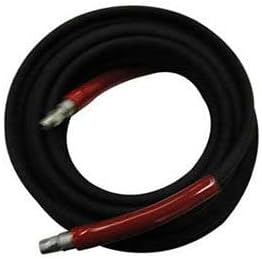 MTM Hydro 30.0053 Kobrajet 5800 PSI 310 Degree 50' Black Pressure Washing Hose 3/8"