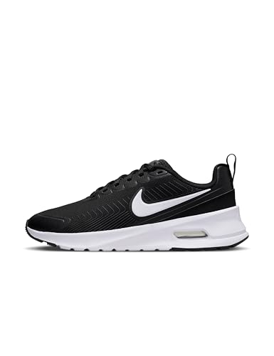 Nike Women's Air Max Nuaxis Shoes, Black/White-Dark Grey-Comet Red, 8