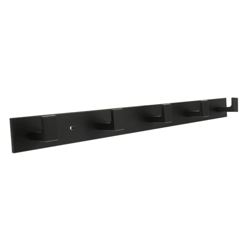 Alipis Gancho De Baño Bath Ganchos De Baño Autoadhesivos Toalleros Para Baños Adhesivos El Secado Ganchos Adhesivos Puertas Adhesivo Pegajoso Gancho De Toalla Ser Aluminio Espacial Negro