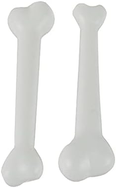 esowemsn 6pcs White Plastic Fake Bone Halloween Bones Dog Bone Cosplay Bones Theme Costume Supplies Prop Decorations image 4