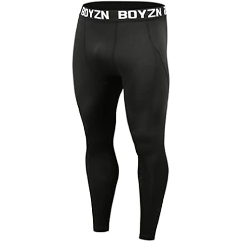 Boyzn Men's Compression Athletic Leggings Cover