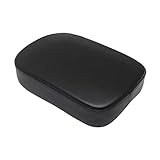 La almohadilla del cojín del asiento del respaldo del pasajero de la motocicleta se adapta a Harley XL883 1200 X48 72, con 8 ventosas.