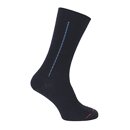 Chaussettes Non comprimantes baguette Laine, Noir, Homme, Motif, Chaussettes Made in France fr, Sans couture,44-45,Noir Cover