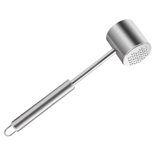 Cabilock Meat Mallet Tenderizer Tool Dual Sided Hammer for Tenderizing Beef Chicken and Pork Non Slip Handle for Bbq and Kitchen Supplies