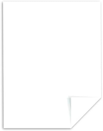 Neenah Paper Exact Index Card Stock, 94 Bright, 110 lb Index Weight, 8.5 x 11, White, 250/Pack - 1