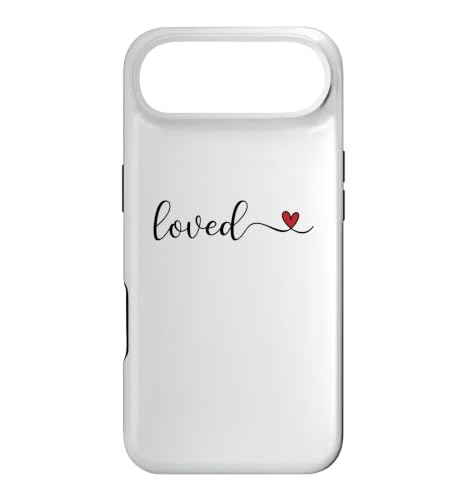 Loved Heart ���킢�� �菑���^�C�|�O���t�B �M�t�g �X�}�z�P�[�X iPhone Air �p