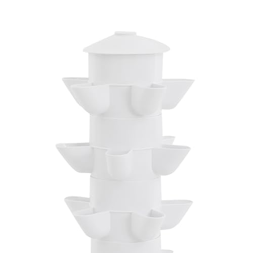 Duosamy Meccanismo Di Coltivazione Idroponica Kit Di Coltivazione Idroponica, 9 Piani Torre Meccanismo Di Coltivazione 45 Pod Meccanismo Idroponico Per Soggiorno, Balcone, Giardino, Giardino Botanico - 5