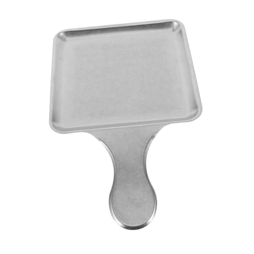 Zerodeko Cuadrado Inoxidable para Asar con Asa Ergonómica para Occidentales Picnics y Uso Diario de Retro