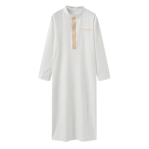 Caftan marocain homme en tissu fluide pour un confort absolu et élégance abaya