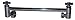 Chrome-Plated Adjustable Shower Arm