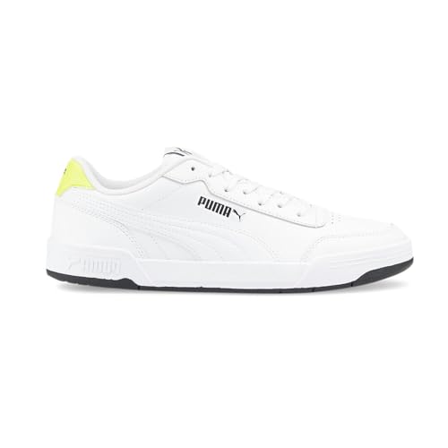 PUMA Mens Caracal Lace Up Sneakers Shoes Casual - White