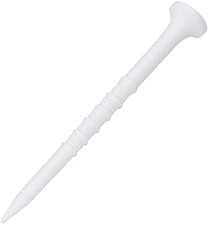Ever 84mm / 3.3in 15pcs Golf Tees, Premium Plastic Long Strong Golf Cup Tip Tees Training for Golf Guaran Tees