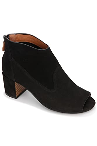 Gentle Souls By Kenneth Cole Women's Women's Charlene Hooded Bootie Ankle Boot, Black, 9 #TOP2