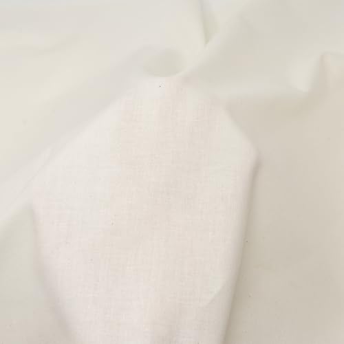 Premium 108-Inch Wide 100% Cotton Quilt Backing Fabric - Solid Natural Cut by The Yard for Cozy Creations 3 Premium 108-Inch Wide 100% Cotton Quilt Backing Fabric - Solid Natural Cut by The Yard for Cozy Creations - Image 2