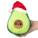 Squishable/ Snugglemi Snacker Santa Avocado 5'' Plush
