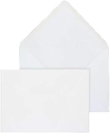 Blake Purely Everyday C6 114 x 162 mm 100gsm Banker Invitation Gummed Envelopes (2002) White - Pack of 1000