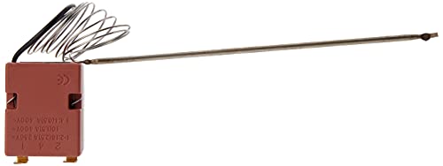 Paxanpax PCK558 Universal-Ofenthermostat 50°C-320°C (entspricht EGO Typ 55.13069.500), Silber