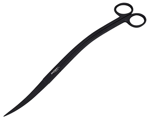 Innotech - Tijeras para acuario (25 cm, 25 cm), color negro Cover