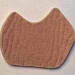 Mckesson Dancer Sesamoid Pad Left Beige - Bag of 25 by Moore Medical