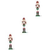 Casse-noix de noël en bois - cette statue de casse-noisette est exquise et réaliste, et est habillée comme un , pleine de souffle de noël, de fête de noël