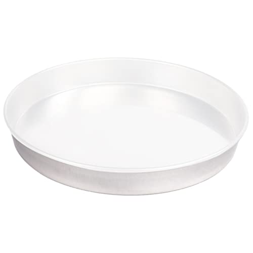 Silicon-Tech Bandeja de horno circular de aluminio | Con recubrimiento antiadherente CERAMICFOOD| Profesional| Para patatas, asado y pizza