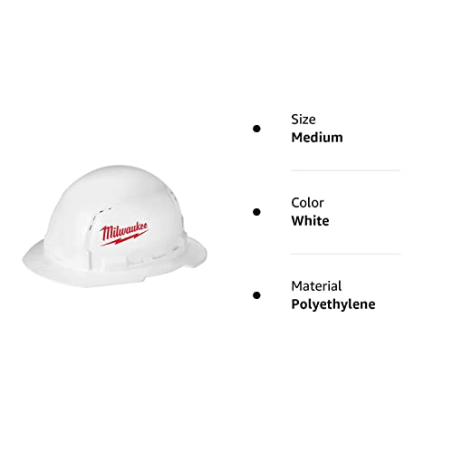 Bolt White Type 1 Class C Full Brim Vented Hard Hat #TOP7