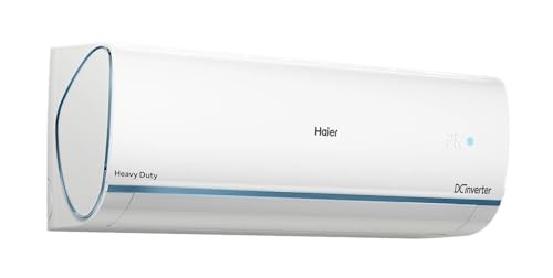 Image of Haier 1.6 Ton 5 Star AI Smart Inverter Split AC (5125W, Copper, HEXA Inverter, Heavy Duty, 4 Way Swing, Frost Clean, Cools at 60C - HSU19KP-PAIN5BN-INV, White)