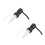 BESPORTBLE Edelstahl Lotion Flaschenpumpe Ersatz 2 Stück Seifenpumpkopf für Bad Küche Rostfrei Ergonomisch für Lotion Shampoo Spülmittel