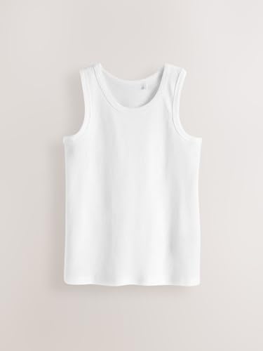 NEXT Pack de 5 camisetas sin mangas Blanco 18 Meses