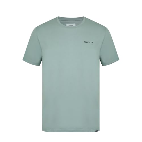Firetrap Mens Trek T-Shirt Sage XL