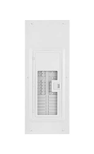 Leviton 30 Space Indoor Load Center Cover and Door with Window, LDC30-W, White