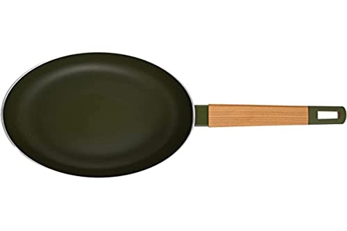Sarten 26x6.0cm aluminio prensado, apta inducción, Green Earth